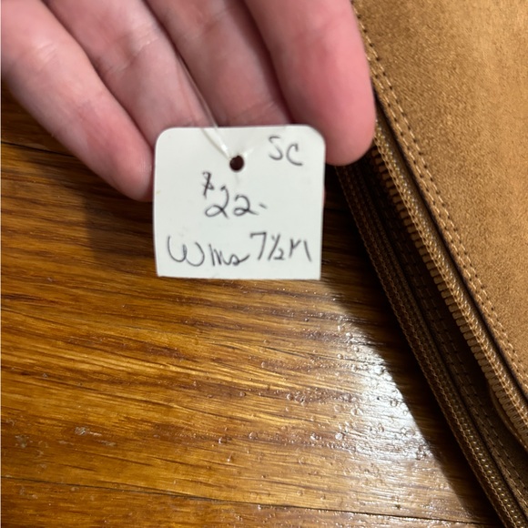 Midnight Velvet Tan Over the Knee Boots - Picture 7 of 8